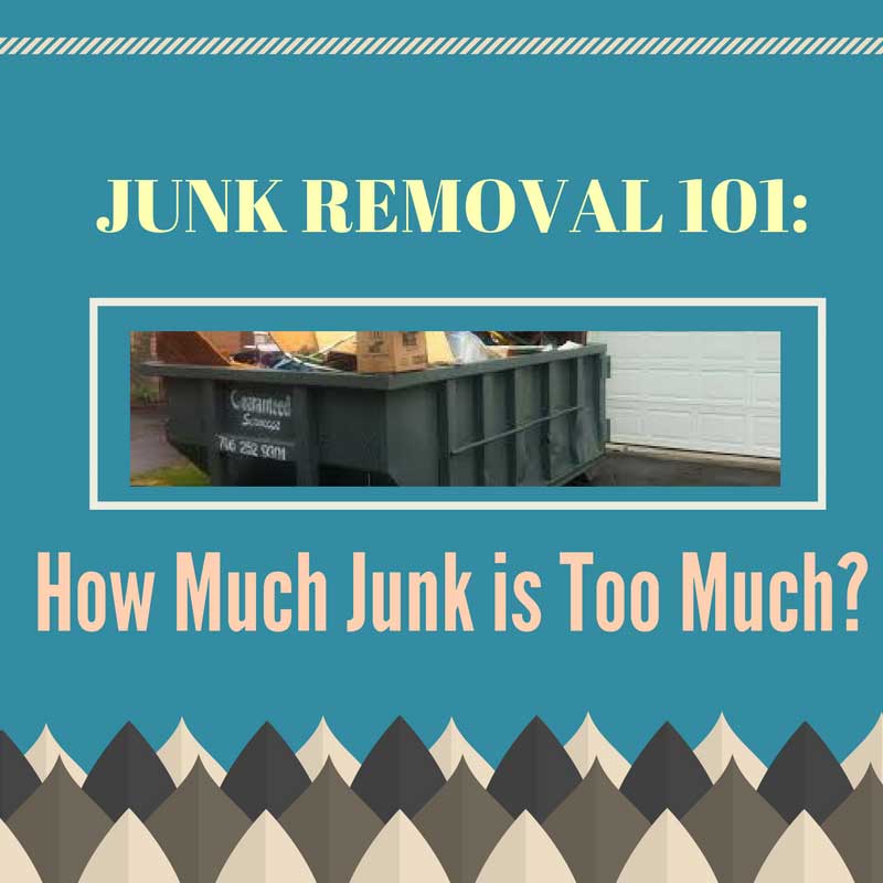 Junk Removal 101: How Much Junk is Too Much?