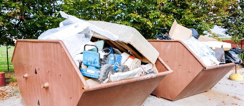 Construction Bins in Wasaga Beach, Ontario