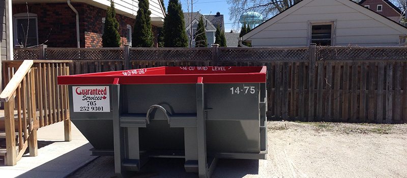 Dumpster Disposal in Orillia, Ontario