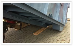 Roll-off Bin in Wasaga Beach, Ontario