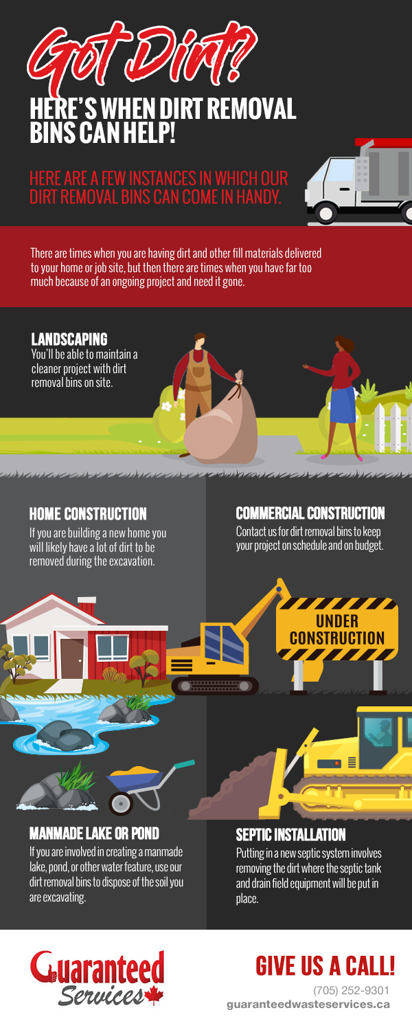 Got Dirt? Here’s When Dirt Removal Bins Can Help! [infographic]
