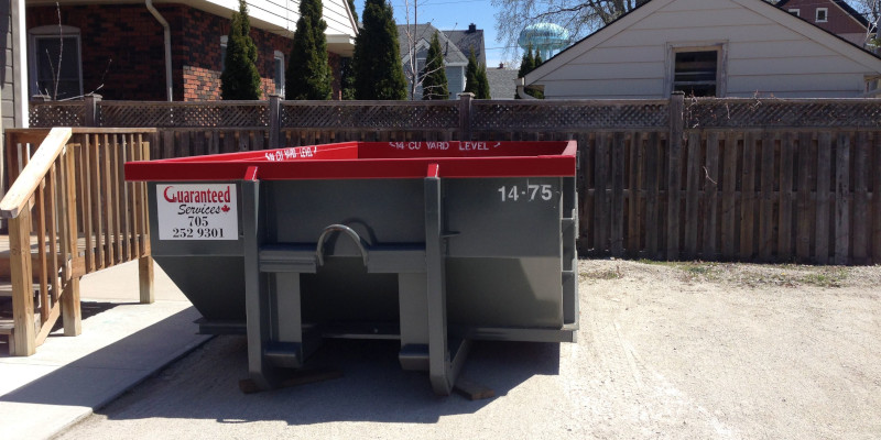 Front-Load Bins in Shanty Bay, Ontario